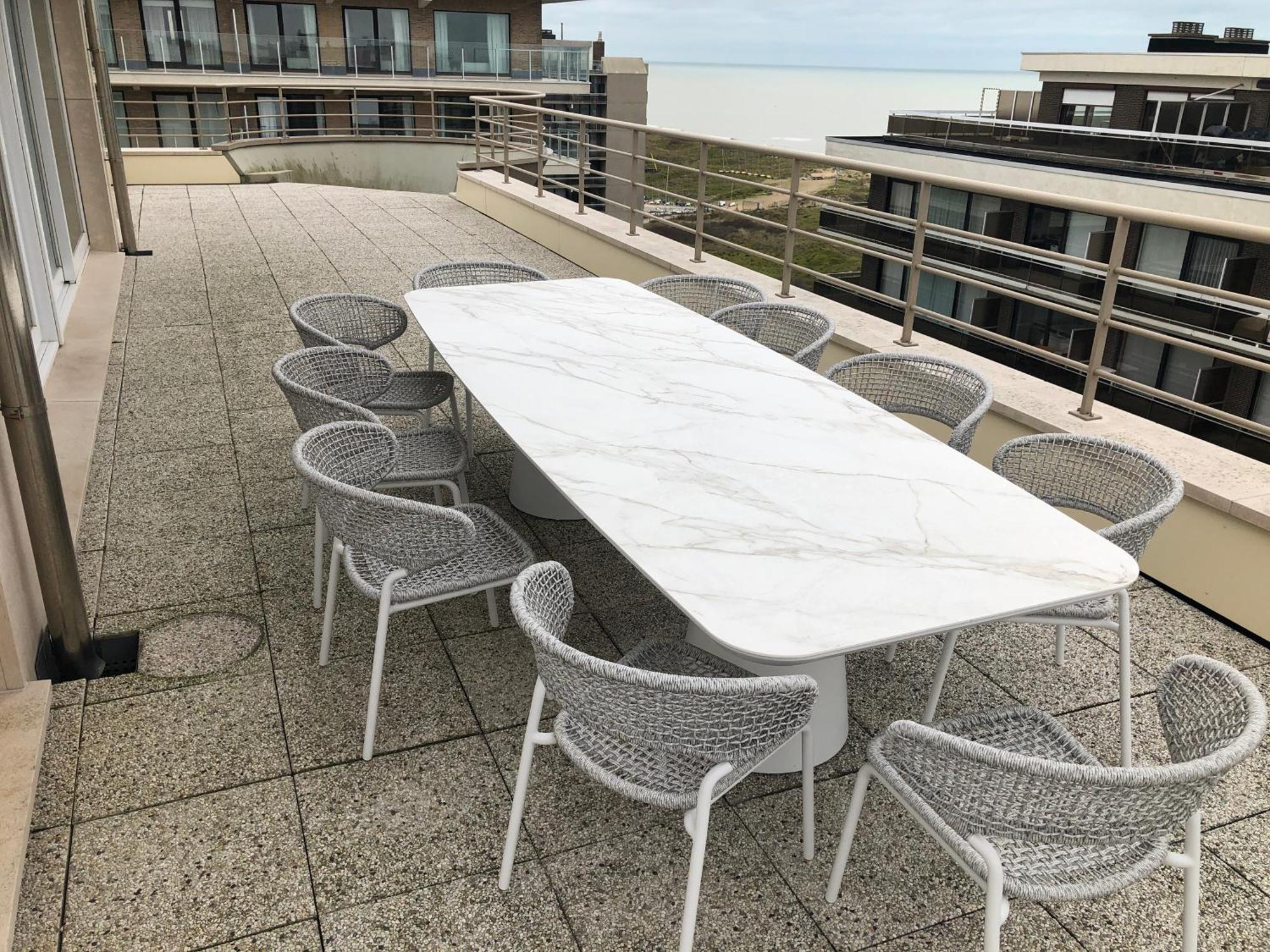 Appartamento Duplex Penthouse Super Zeezicht De Panne Esterno foto